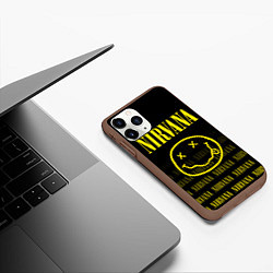 Чехол iPhone 11 Pro матовый Smile Nirvana, цвет: 3D-коричневый — фото 2