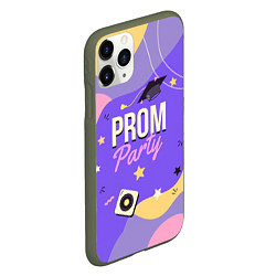 Чехол iPhone 11 Pro матовый Prom party, цвет: 3D-темно-зеленый — фото 2