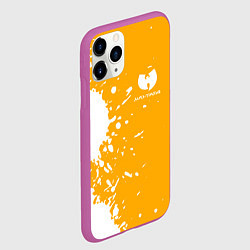 Чехол iPhone 11 Pro матовый Wu-tang clan маленькое лого, цвет: 3D-фиолетовый — фото 2