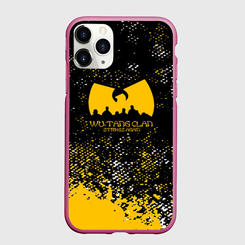 Чехол iPhone 11 Pro матовый Wu-tang clan - ghostface killah / 3D-Малиновый – фото 1