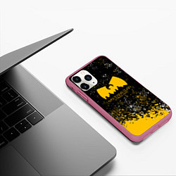 Чехол iPhone 11 Pro матовый Wu-tang clan - ghostface killah, цвет: 3D-малиновый — фото 2