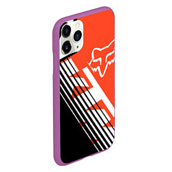 Чехол iPhone 11 Pro матовый FOX X KTM Сollaboration, цвет: 3D-фиолетовый — фото 2