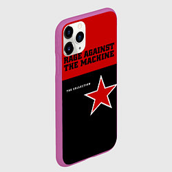Чехол iPhone 11 Pro матовый The Collection - Rage Against the Machine, цвет: 3D-фиолетовый — фото 2
