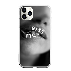 Чехол iPhone 11 Pro матовый Kiss- me