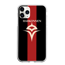 Чехол iPhone 11 Pro матовый Dune: Spice Wars раса Harkonnen, цвет: 3D-белый