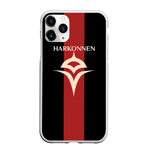 Чехол iPhone 11 Pro матовый Dune: Spice Wars раса Harkonnen / 3D-Белый – фото 1