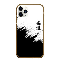 Чехол iPhone 11 Pro матовый ДЗЮДО КУДО JUDO, цвет: 3D-коричневый