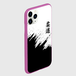 Чехол iPhone 11 Pro матовый ДЗЮДО КУДО JUDO, цвет: 3D-фиолетовый — фото 2