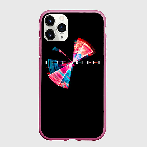 Чехол iPhone 11 Pro матовый Typhoons - Royal Blood / 3D-Малиновый – фото 1