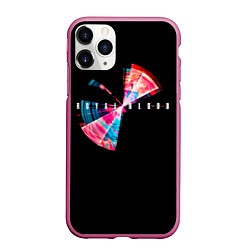 Чехол iPhone 11 Pro матовый Typhoons - Royal Blood, цвет: 3D-малиновый