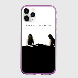 Чехол iPhone 11 Pro матовый How Did We Get So Dark? - Royal Blood, цвет: 3D-фиолетовый