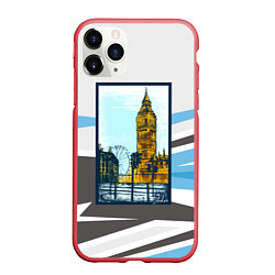 Чехол iPhone 11 Pro матовый London Лондон