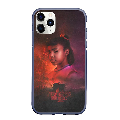 Чехол iPhone 11 Pro матовый Erica Sinclair / 3D-Серый – фото 1