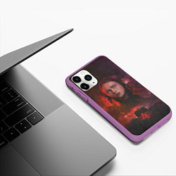 Чехол iPhone 11 Pro матовый Max Mayfield, цвет: 3D-фиолетовый — фото 2