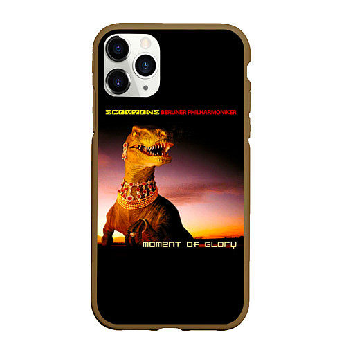 Чехол iPhone 11 Pro матовый DVD Moment Of Glory - Scorpions feat Berliner Phil / 3D-Коричневый – фото 1