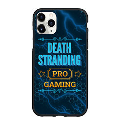 Чехол iPhone 11 Pro матовый Игра Death Stranding: PRO Gaming, цвет: 3D-черный