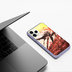 Чехол iPhone 11 Pro матовый BERSERK ГАТС РУНА спина, цвет: 3D-светло-сиреневый — фото 2