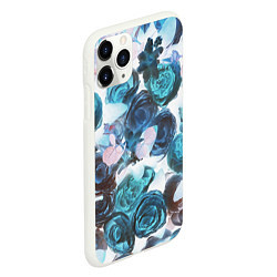 Чехол iPhone 11 Pro матовый Rose X-Ray, цвет: 3D-белый — фото 2