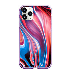 Чехол iPhone 11 Pro матовый Colorful river