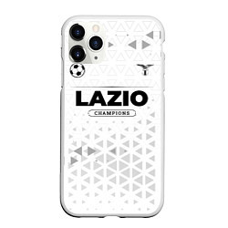 Чехол iPhone 11 Pro матовый Lazio Champions Униформа