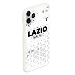 Чехол iPhone 11 Pro матовый Lazio Champions Униформа, цвет: 3D-белый — фото 2