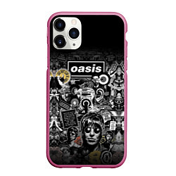 Чехол iPhone 11 Pro матовый Большой принт группы OASIS