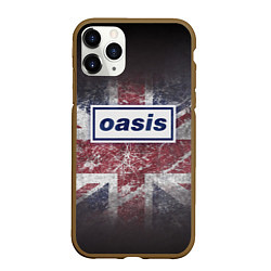 Чехол iPhone 11 Pro матовый OASIS - брит-поп