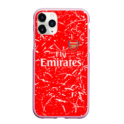 Чехол iPhone 11 Pro матовый Arsenal fly emirates sport