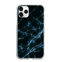 Чехол iPhone 11 Pro матовый Neural Network