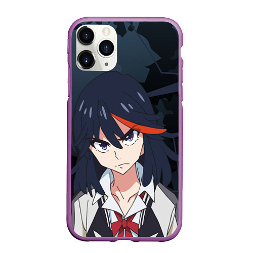 Чехол iPhone 11 Pro матовый Рюко Матой - Kill la Kill / 3D-Фиолетовый – фото 1