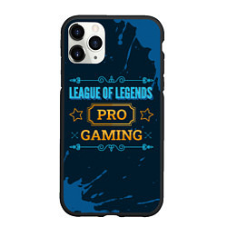 Чехол iPhone 11 Pro матовый Игра League of Legends: PRO Gaming, цвет: 3D-черный