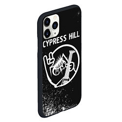 Чехол iPhone 11 Pro матовый Cypress Hill КОТ Арт, цвет: 3D-черный — фото 2