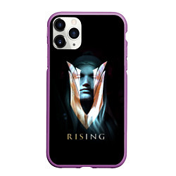 Чехол iPhone 11 Pro матовый V rising - вампир