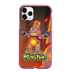 Чехол iPhone 11 Pro матовый My singing monsters ЛАВАТЁКА