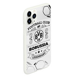 Чехол iPhone 11 Pro матовый Borussia Football Club Number 1 Legendary, цвет: 3D-белый — фото 2