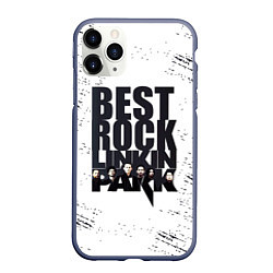 Чехол iPhone 11 Pro матовый Linkin Park BEST ROCK