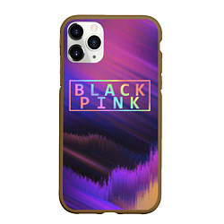Чехол iPhone 11 Pro матовый BLACKPINK COLORS, цвет: 3D-коричневый