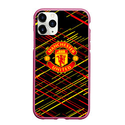 Чехол iPhone 11 Pro матовый Манчестер юнайтед manchester united
