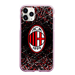 Чехол iPhone 11 Pro матовый Ac milan фк милан