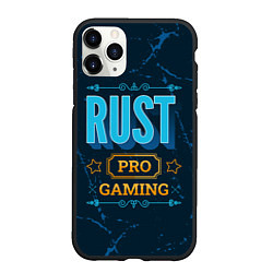 Чехол iPhone 11 Pro матовый Игра Rust: PRO Gaming