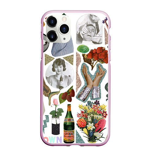 Чехол iPhone 11 Pro матовый Underground vanguard pattern fashion 2088 / 3D-Розовый – фото 1