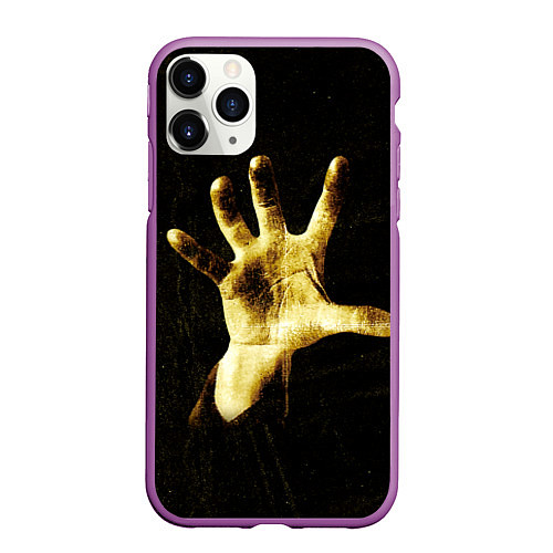 Чехол iPhone 11 Pro матовый System of a Down дебютный альбом / 3D-Фиолетовый – фото 1