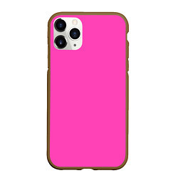 Чехол iPhone 11 Pro матовый Яркий розовый из фильма Барби