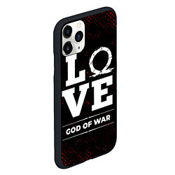 Чехол iPhone 11 Pro матовый God of War Love Классика, цвет: 3D-черный — фото 2