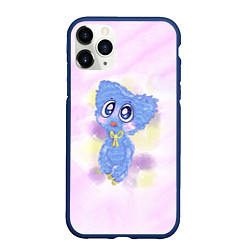 Чехол iPhone 11 Pro матовый POPPY PLAYTIME HAGGY WAGGY МИЛАШКА ХАГГИ ВАГГИ, цвет: 3D-тёмно-синий