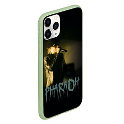 Чехол iPhone 11 Pro матовый PHARAOHHH, цвет: 3D-салатовый — фото 2