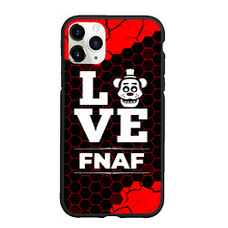 Чехол iPhone 11 Pro матовый FNAF Love Классика