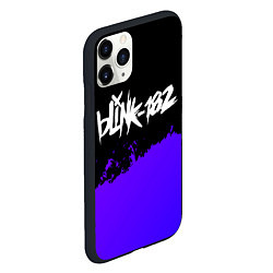 Чехол iPhone 11 Pro матовый Blink 182 Purple Grunge, цвет: 3D-черный — фото 2