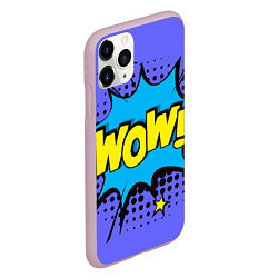 Чехол iPhone 11 Pro матовый POP ART - стрикеры WOWWTF, цвет: 3D-розовый — фото 2