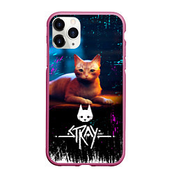 Чехол iPhone 11 Pro матовый Stray Cat: Бродячий Кот